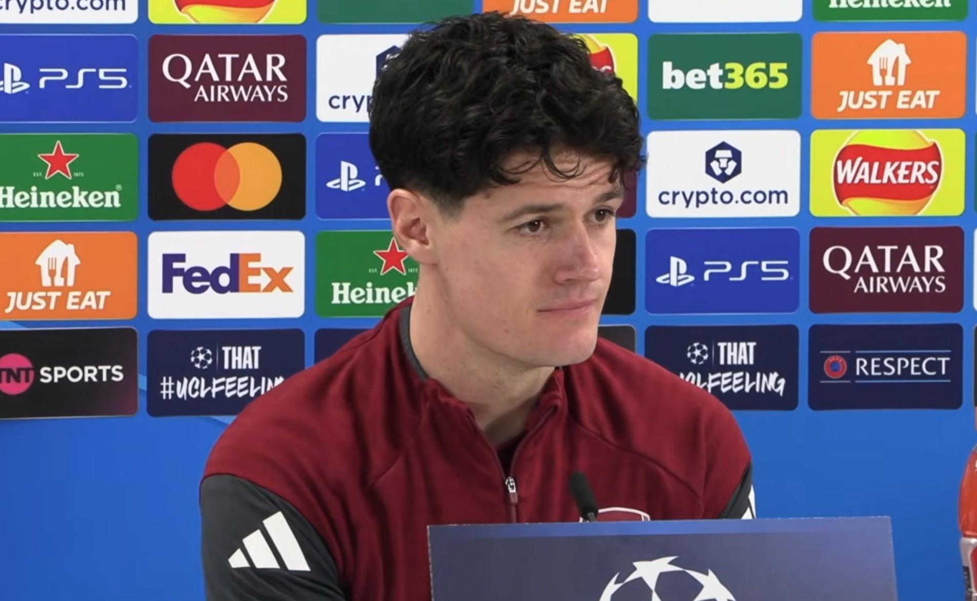 pp电子-内尔高：很乐意客串中后卫；厄德高当队长是再合适不过的选择