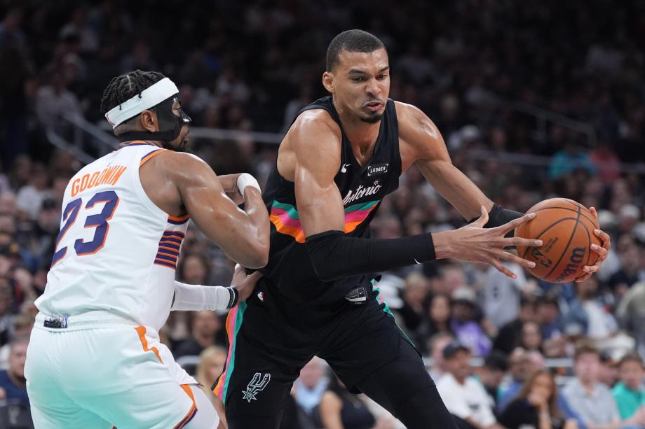 pp电子试玩-文班亚马17+11格林26分 马刺轻取太阳迎来7连胜